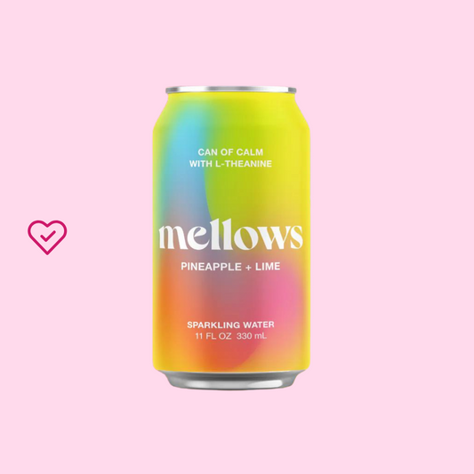 Mellows - Carbonated Nootropic Soda - Pineapple & Lime RTD - REH Liquids