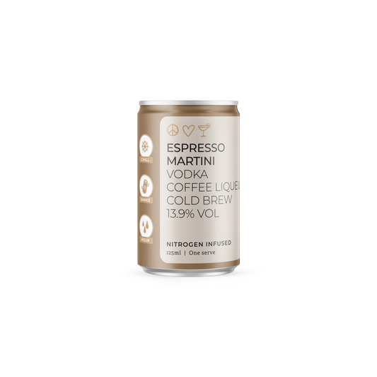 Byron Bay Spirits Co - Canned Cocktail Espresso Martini RTD