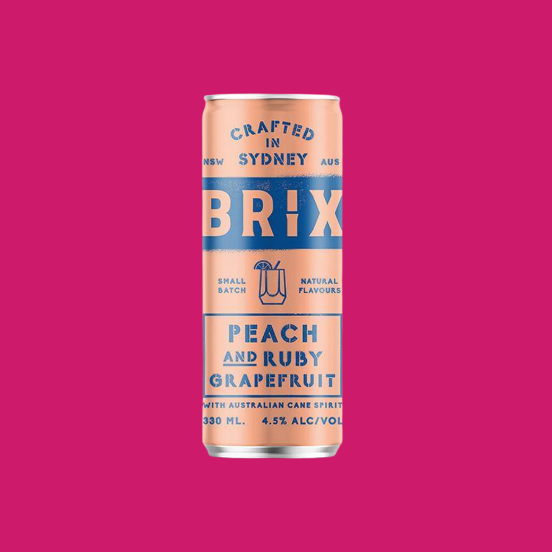 Brix Peach & Grapefruit