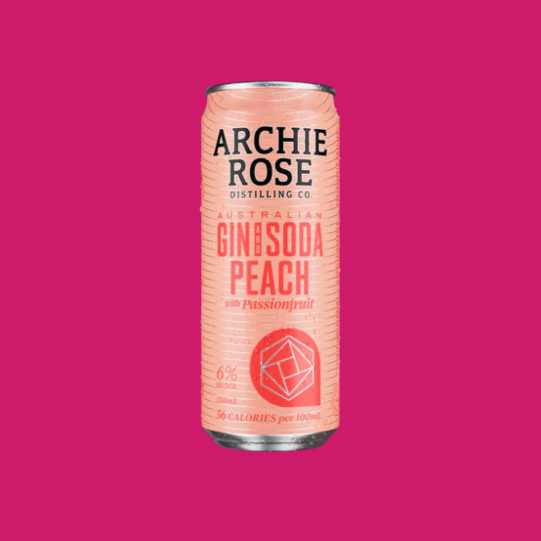 Archie Rose Peach Gin & Soda