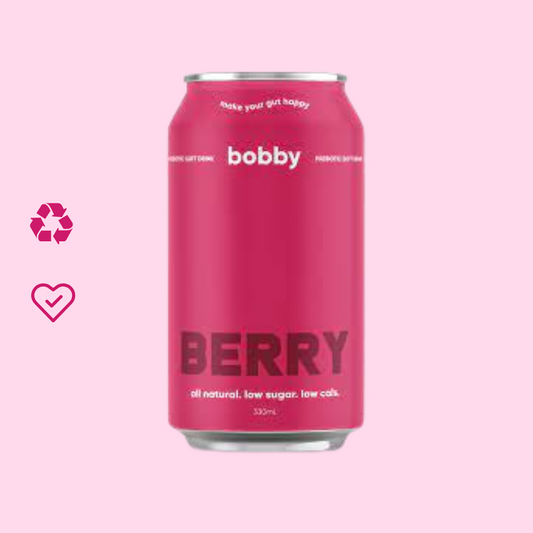 Bobby Drinks - Carbonate Prebiotic Soda Berry - REH Liquids