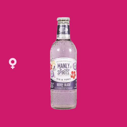 Manly Spirits Berry Blush Gin & Tonic - REH Liquids